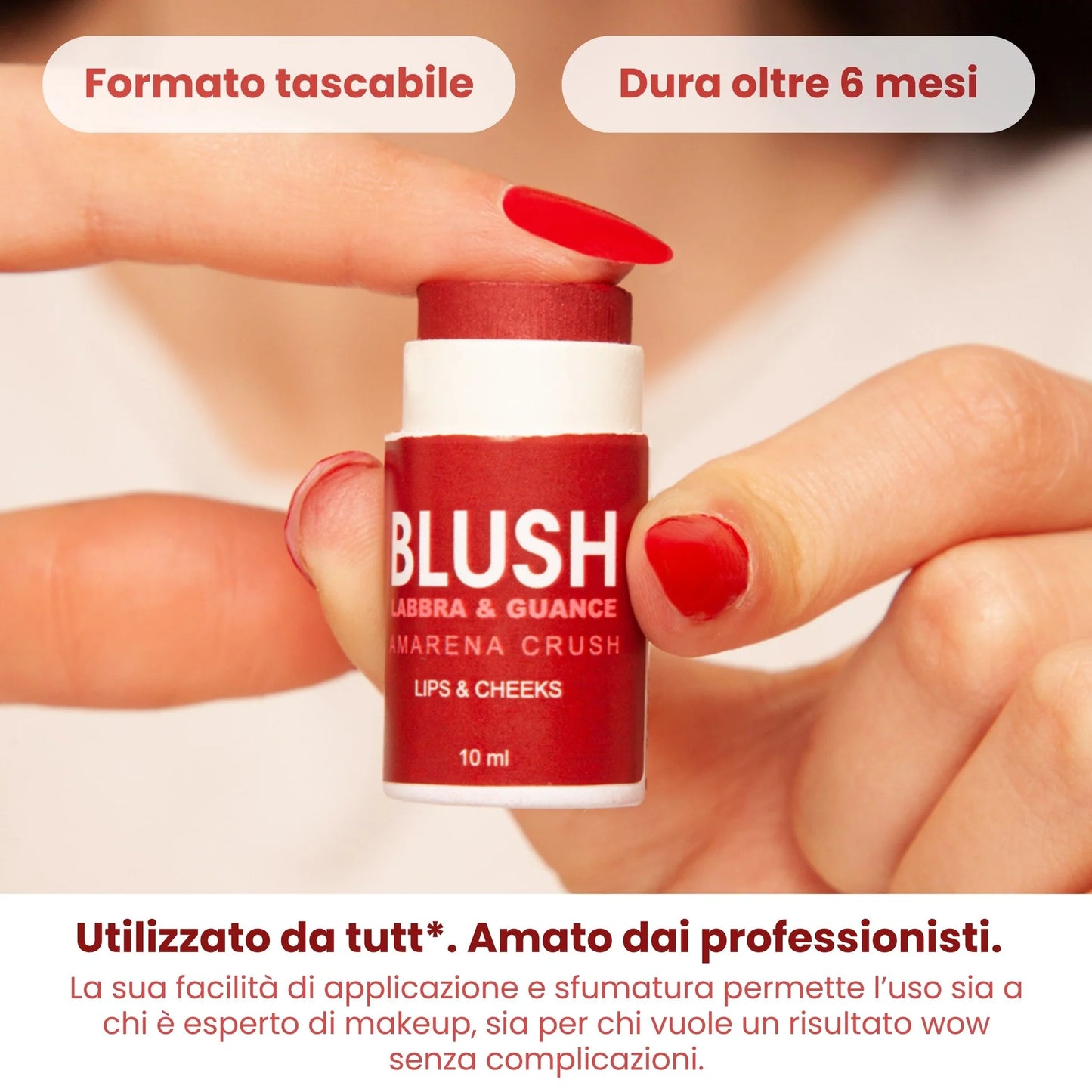 Enooso | Blush Labbra e Guance - Amarena Crush