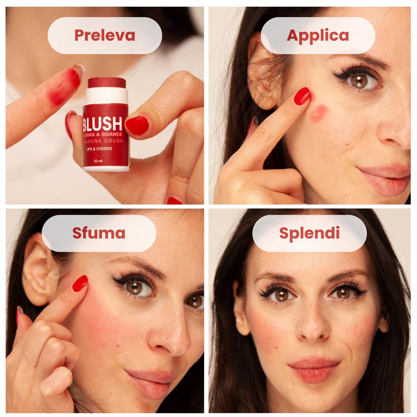 Enooso | Blush Labbra e Guance - Amarena Crush