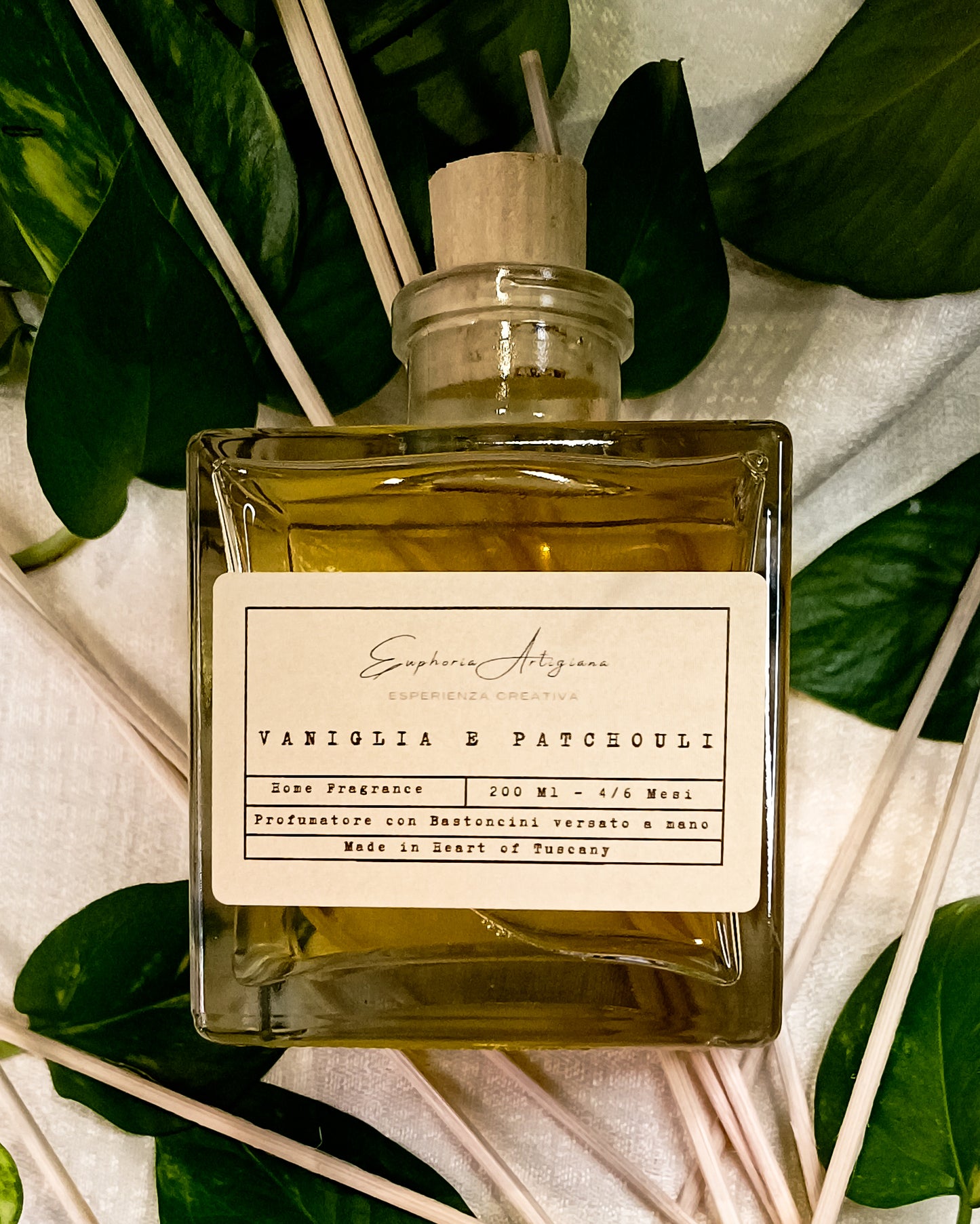 VANILLA AND PATCHOULI - Air Freshener with Sticks