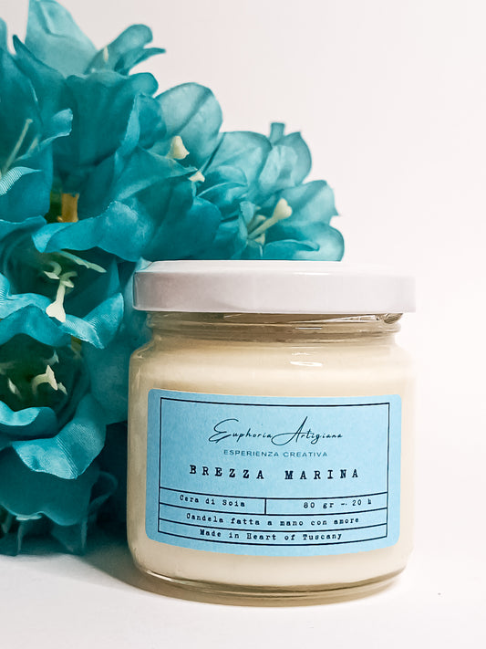 SEA BREEZE - Artisan Scented Candle in Soy Wax