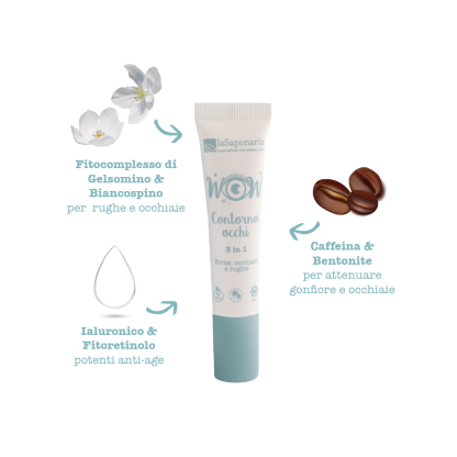 Crème contour des yeux 3 en 1