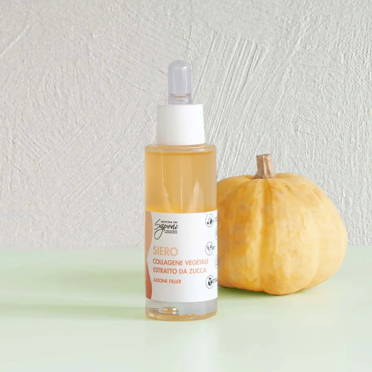 Extrait de Sérum de Collagène Végétal de Citrouille - Action Filler - ORANGE