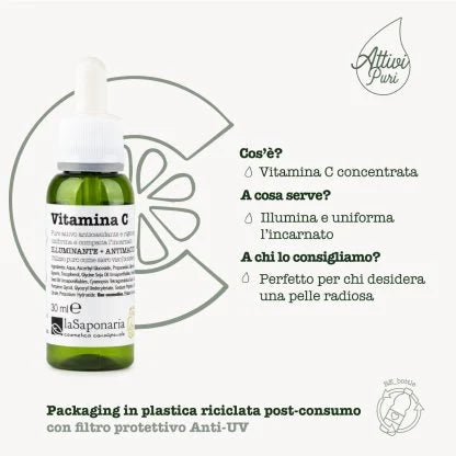 Vitamina C - Siero viso Vitamina C illuminante e antimacchia