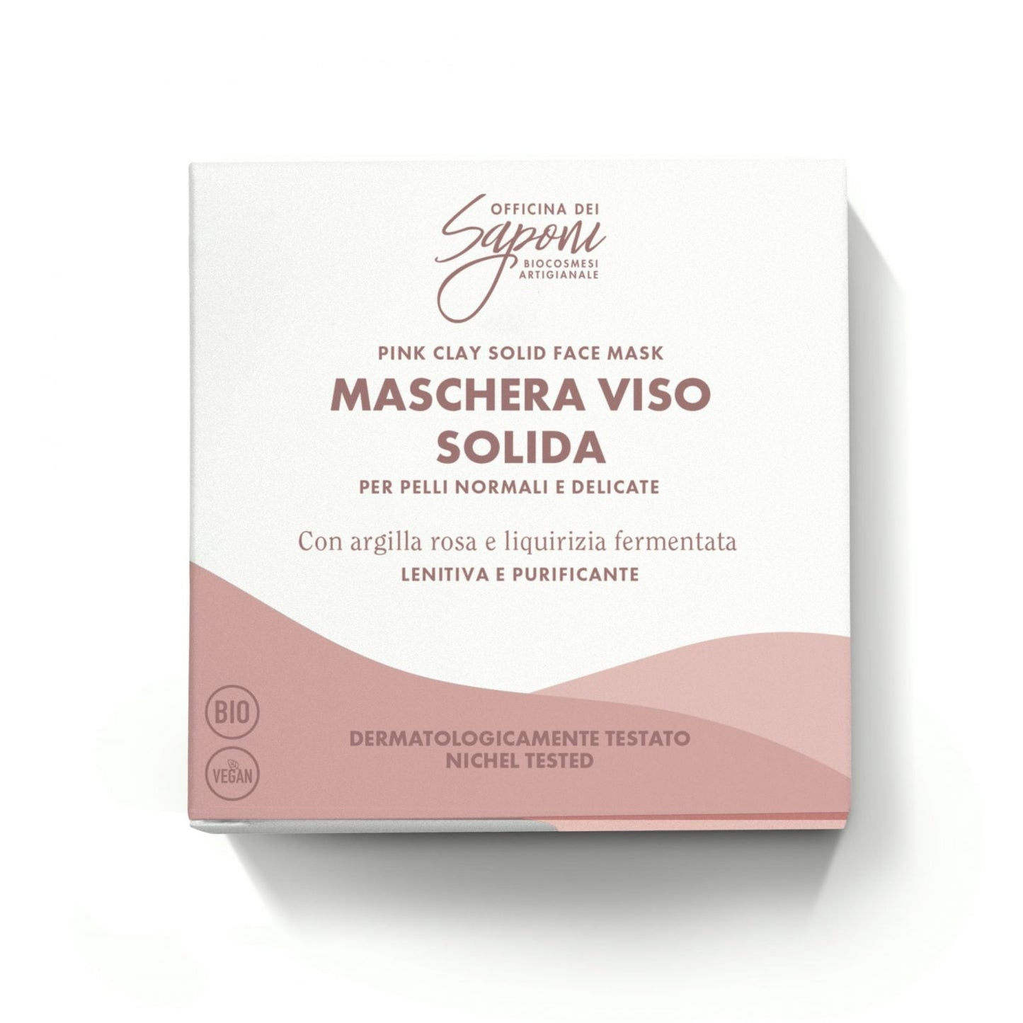 Soothing and purifying mask with pink clay and fermented licorice