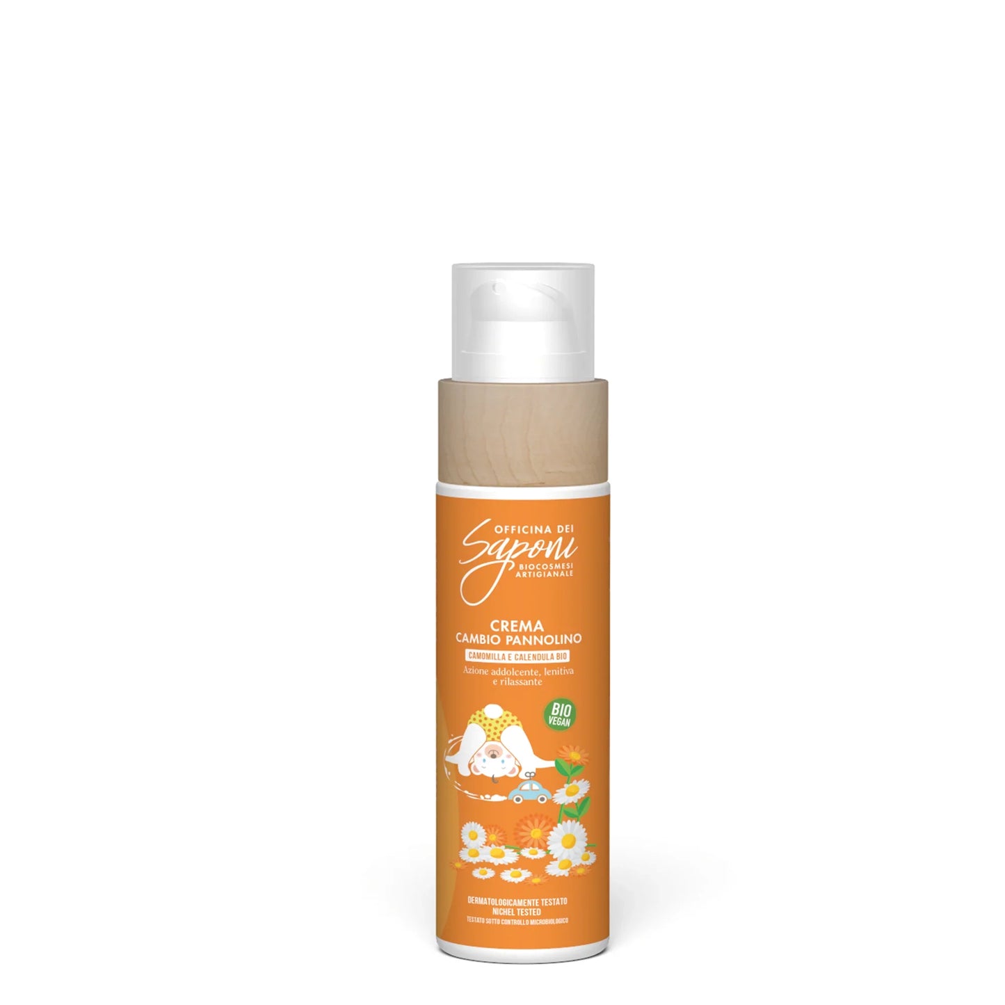 Crème pour le change à la camomille et au calendula