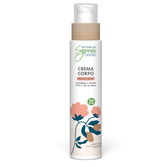 Crema Corpo Argan e Rosa