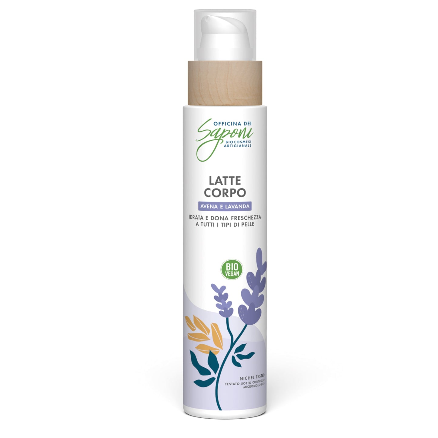 Latte Corpo Avena e Lavanda