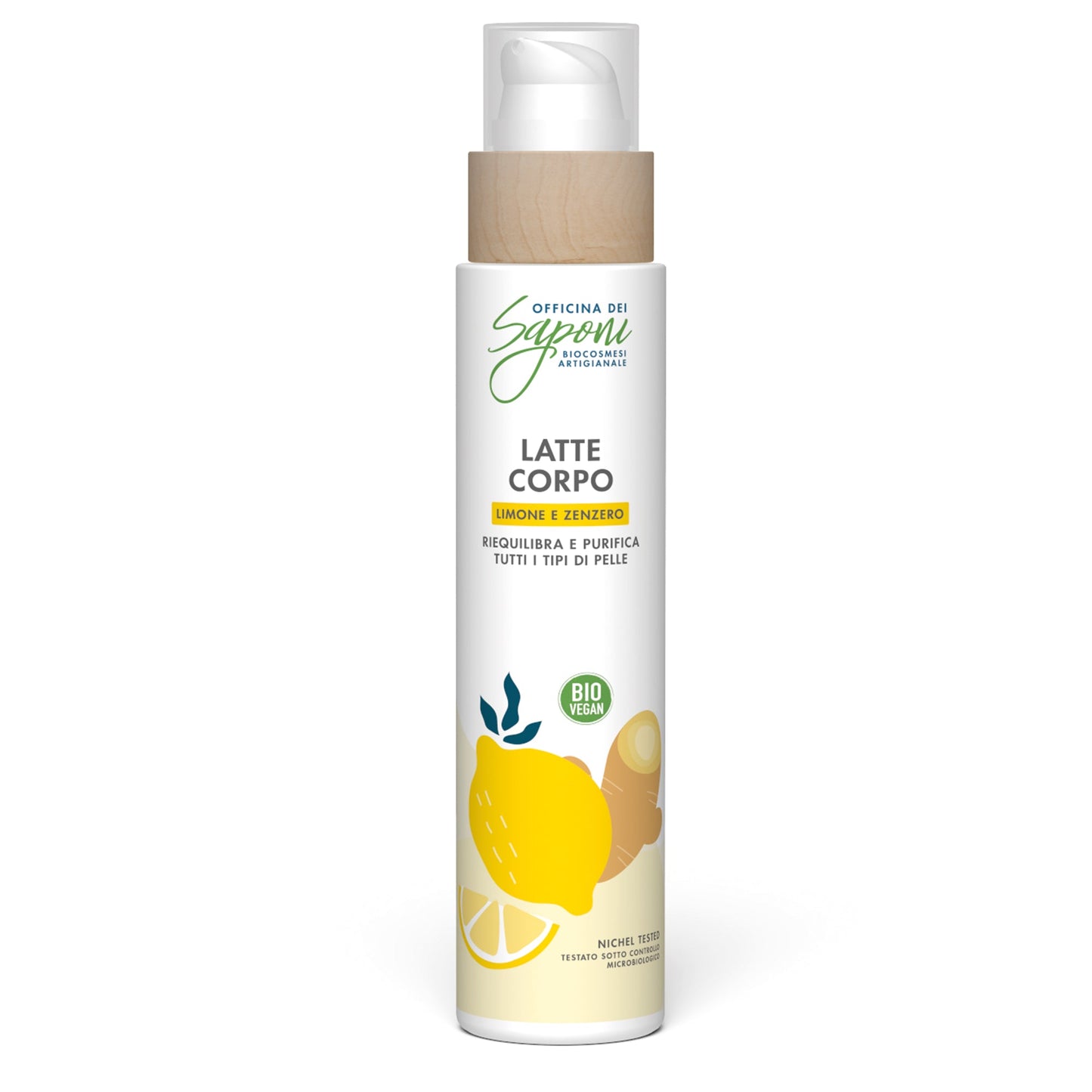 Latte Corpo Zenzero e Limone