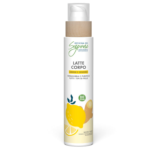 Latte Corpo Zenzero e Limone