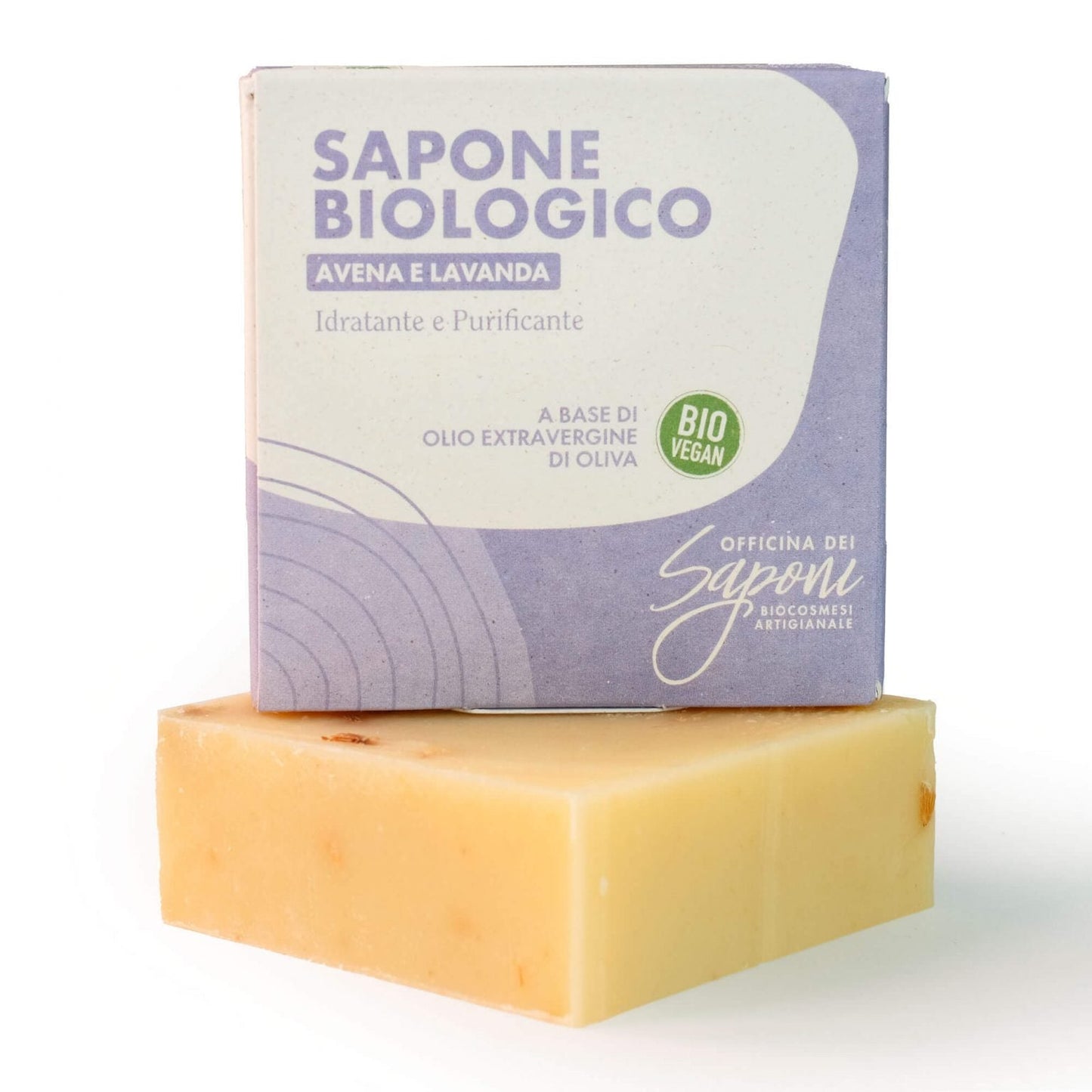 Sapone Biologico Avena e Lavanda