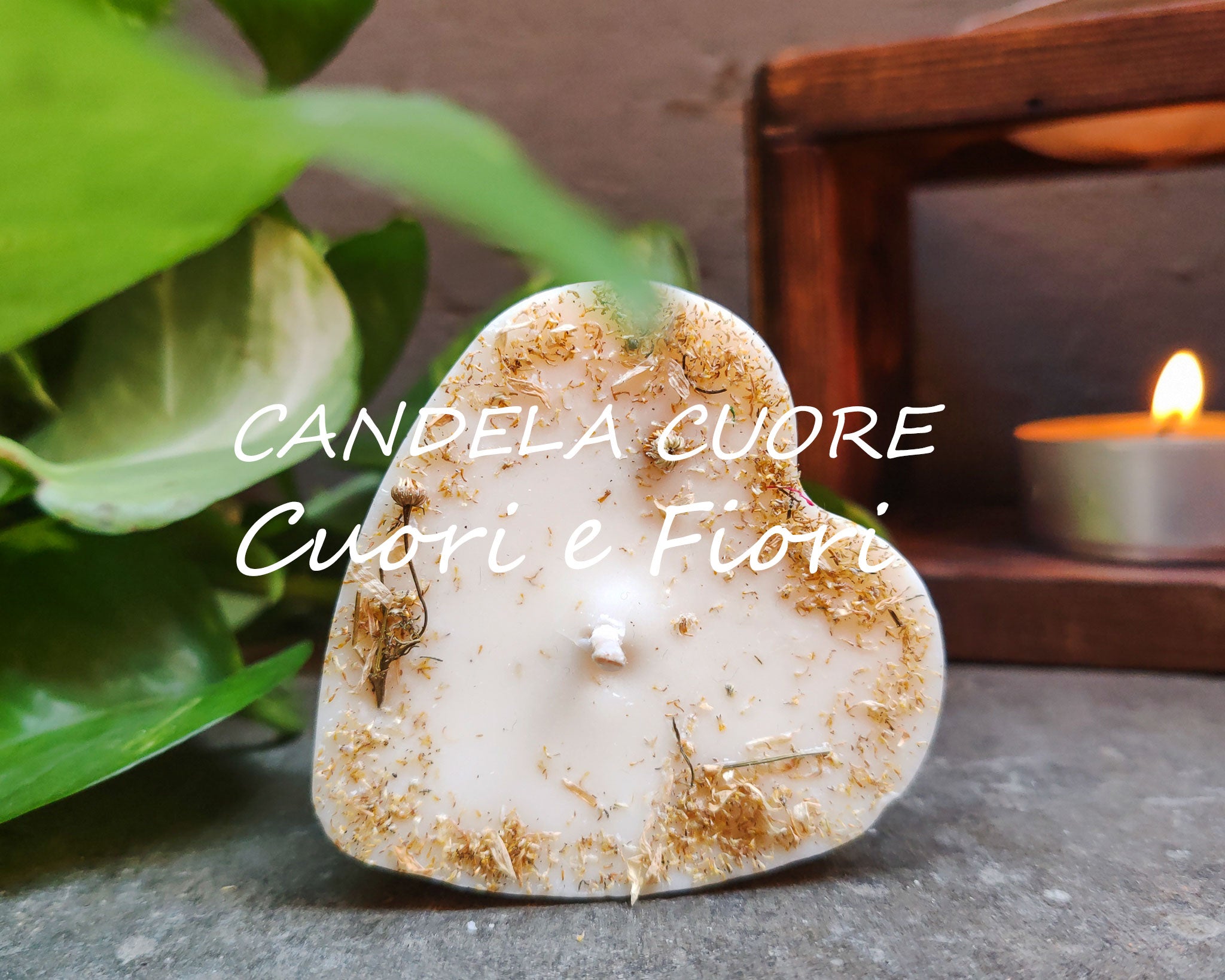 CUORICIONE - Candela a forma di Cuore