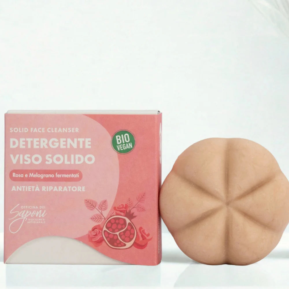 Nettoyant Visage Solide Anti-Âge Réparateur 