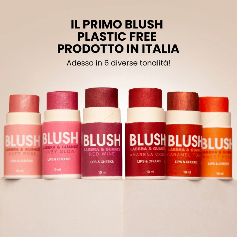 Enooso | Blush Labbra e Guance - Ruby Glow