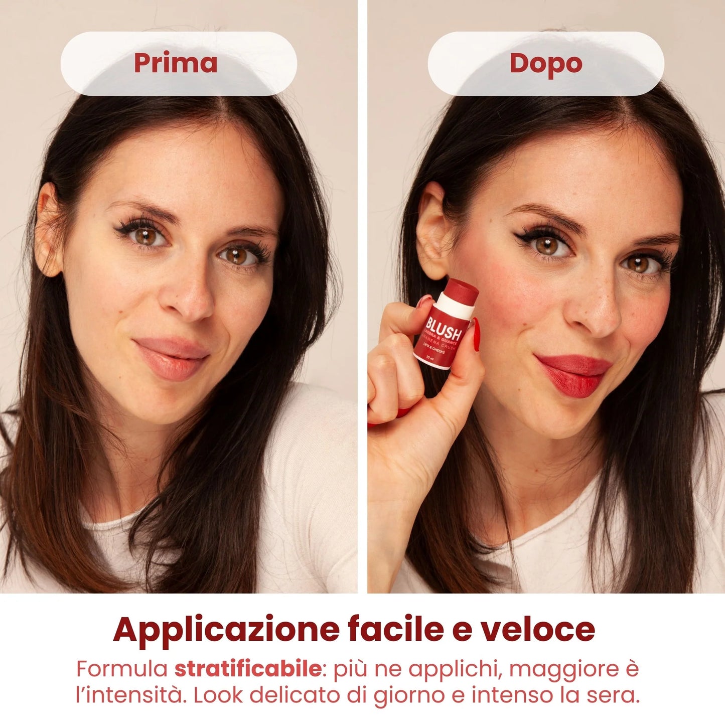 Enooso | Blush Labbra e Guance - Amarena Crush