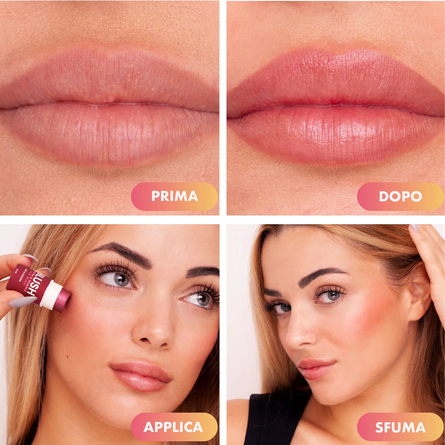 Enooso | Blush Labbra e Guance - Red Wine