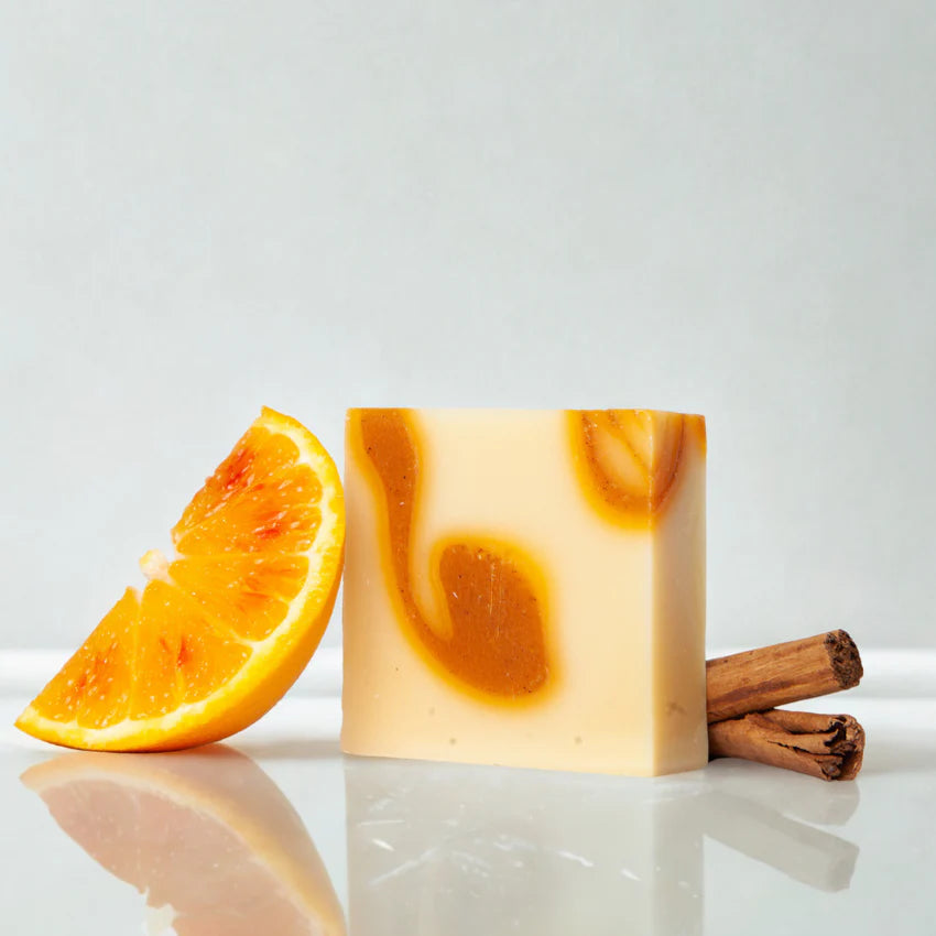 Orange and Cinnamon Organic Soap