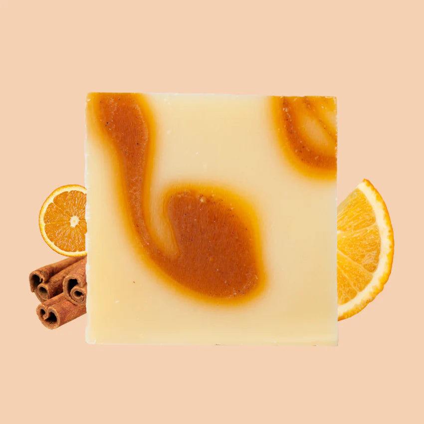 Orange and Cinnamon Organic Soap