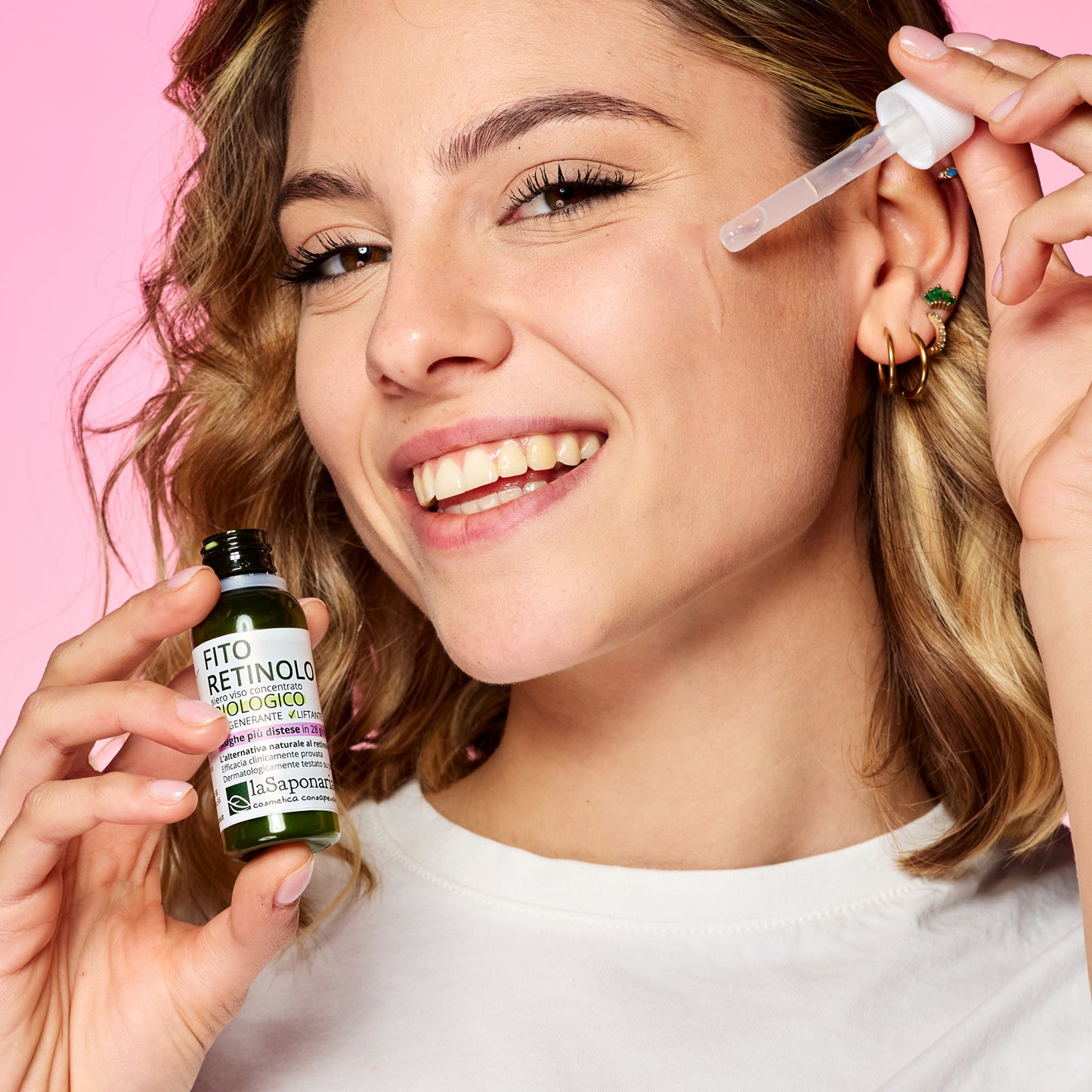 Fitoretinolo - Siero viso concentrato biologico. Rigenerante e liftante Attivo Puro