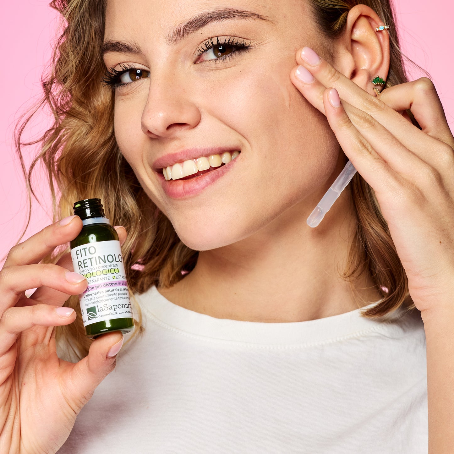 Fitoretinolo - Siero viso concentrato biologico. Rigenerante e liftante Attivo Puro