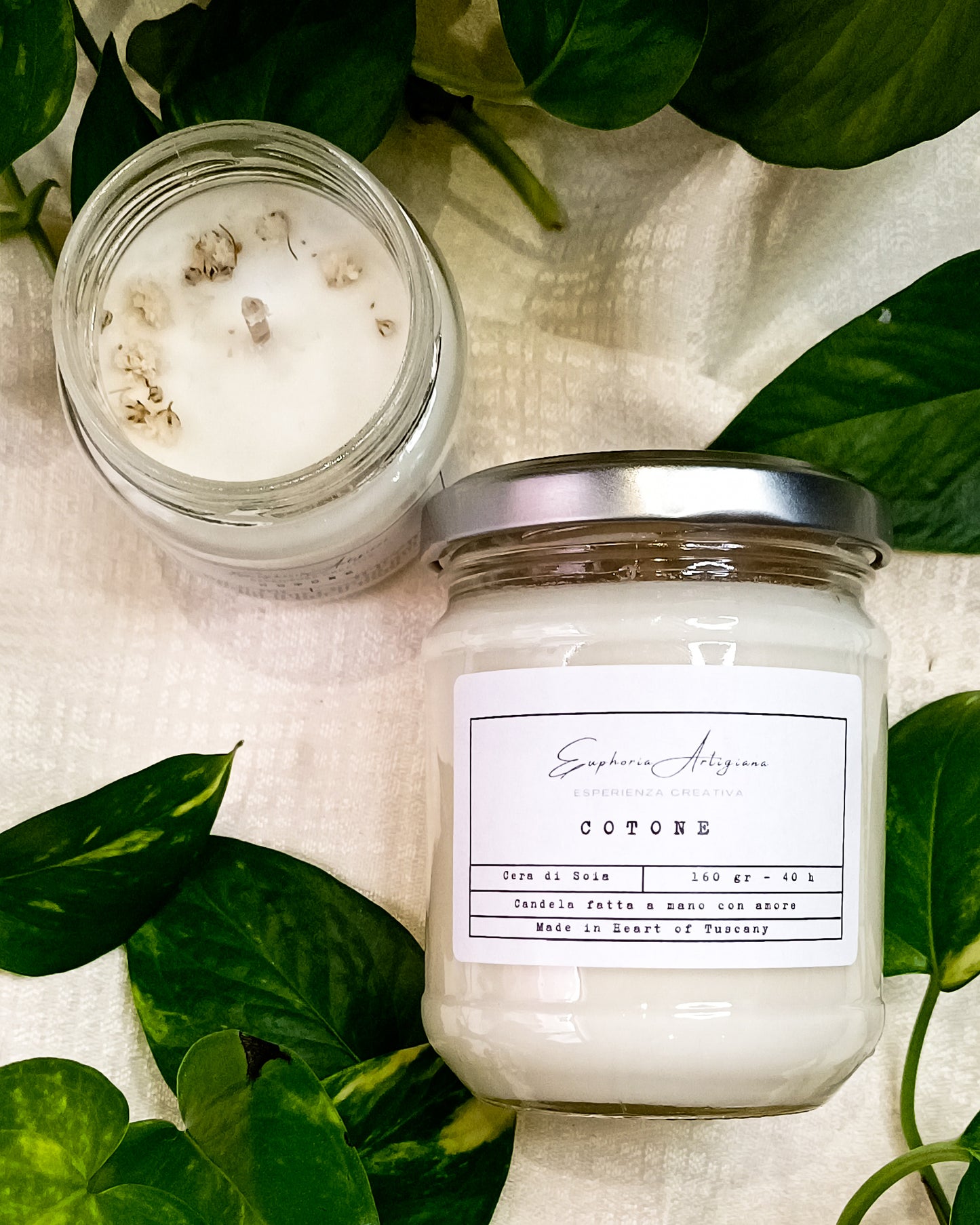 COTTON - Artisan Scented Candle in Soy Wax