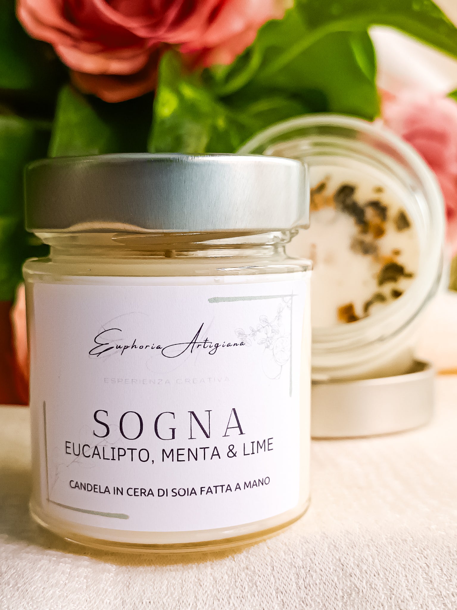 DREAM - Bougie parfumée artisanale en cire de soja