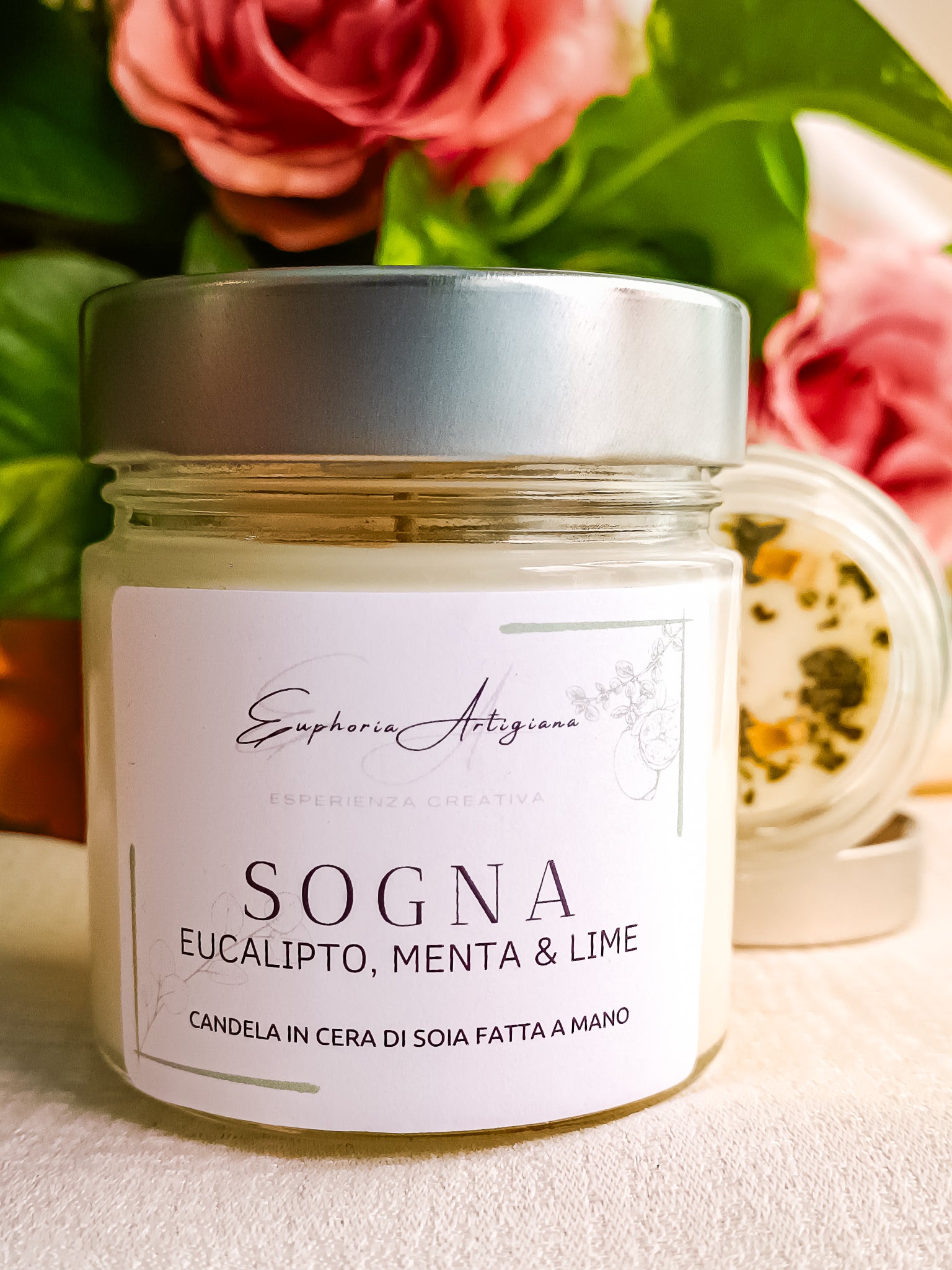 DREAM - Bougie parfumée artisanale en cire de soja