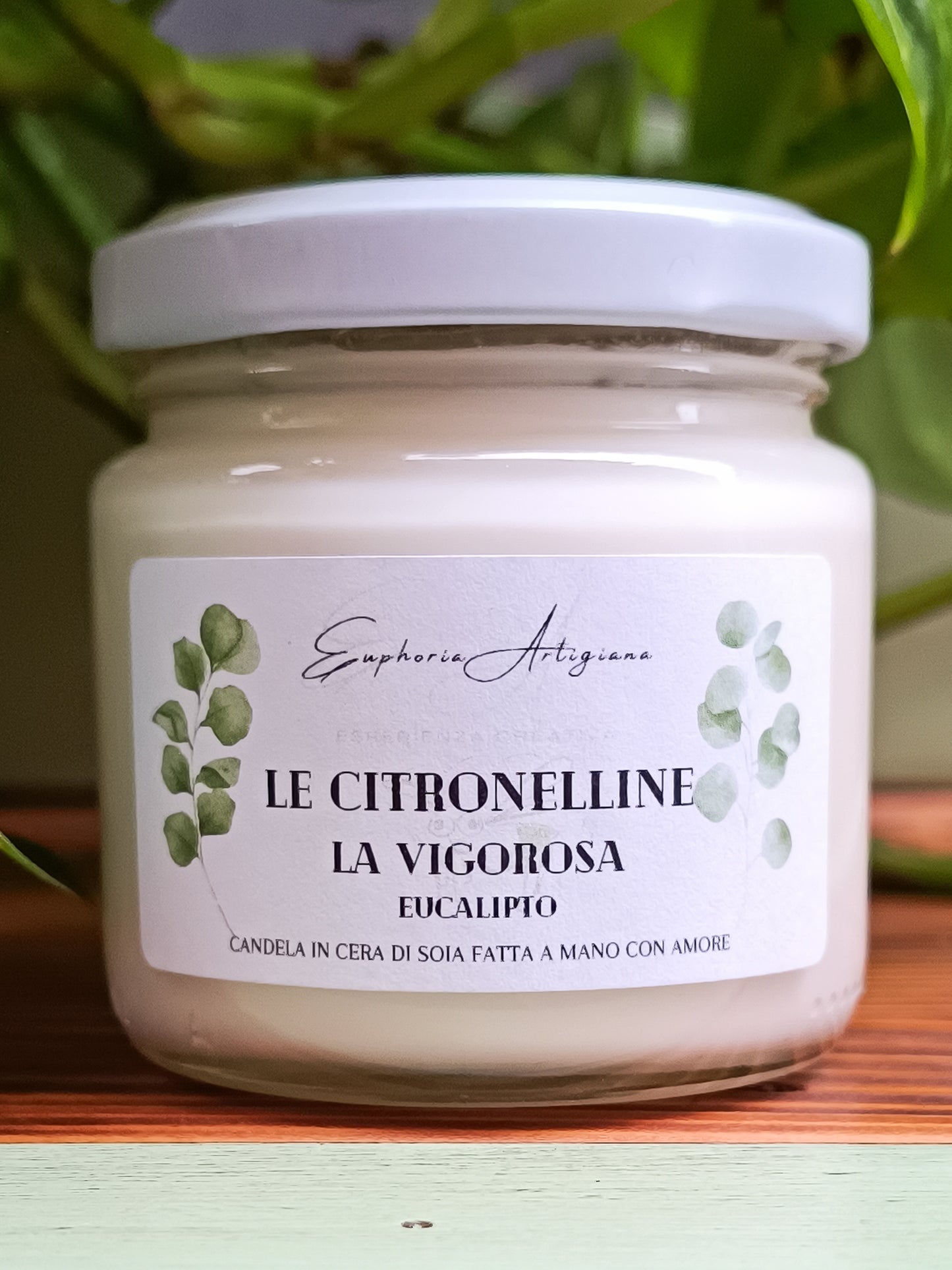 LA VIGOROSA - Candela Antizanzare alla Citronella ed Eucalipto