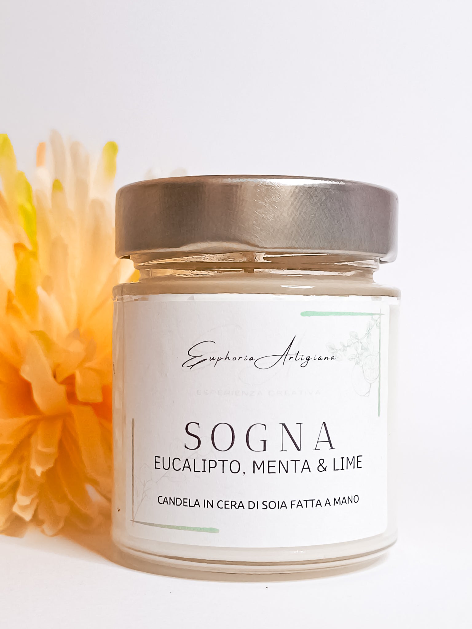DREAM - Bougie parfumée artisanale en cire de soja