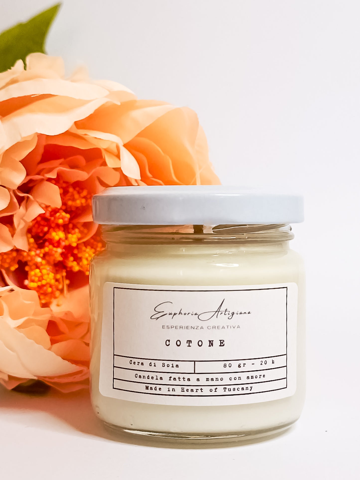 COTTON - Artisan Scented Candle in Soy Wax