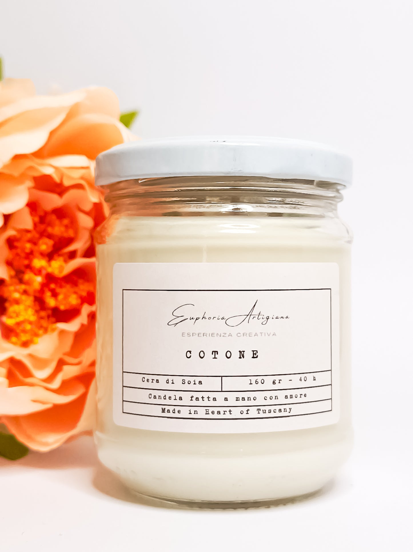 COTTON - Artisan Scented Candle in Soy Wax