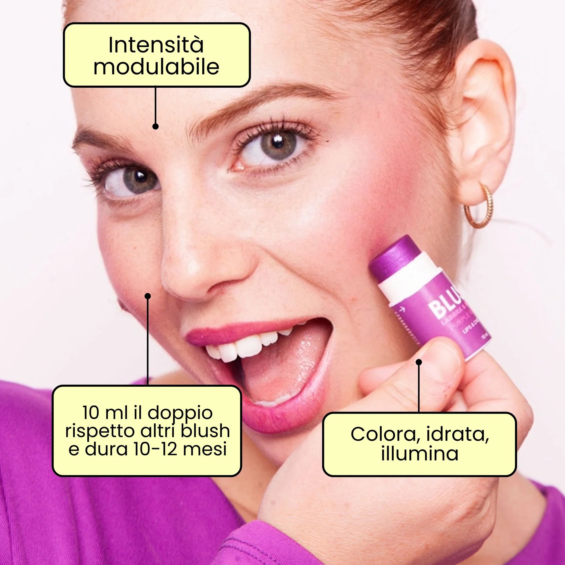 Blush Labbra e Guance - Purple Galaxy