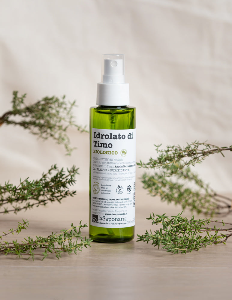 Idrolato di Timo Bio – Acqua Floreale Antibatterica & Purificante 100ml