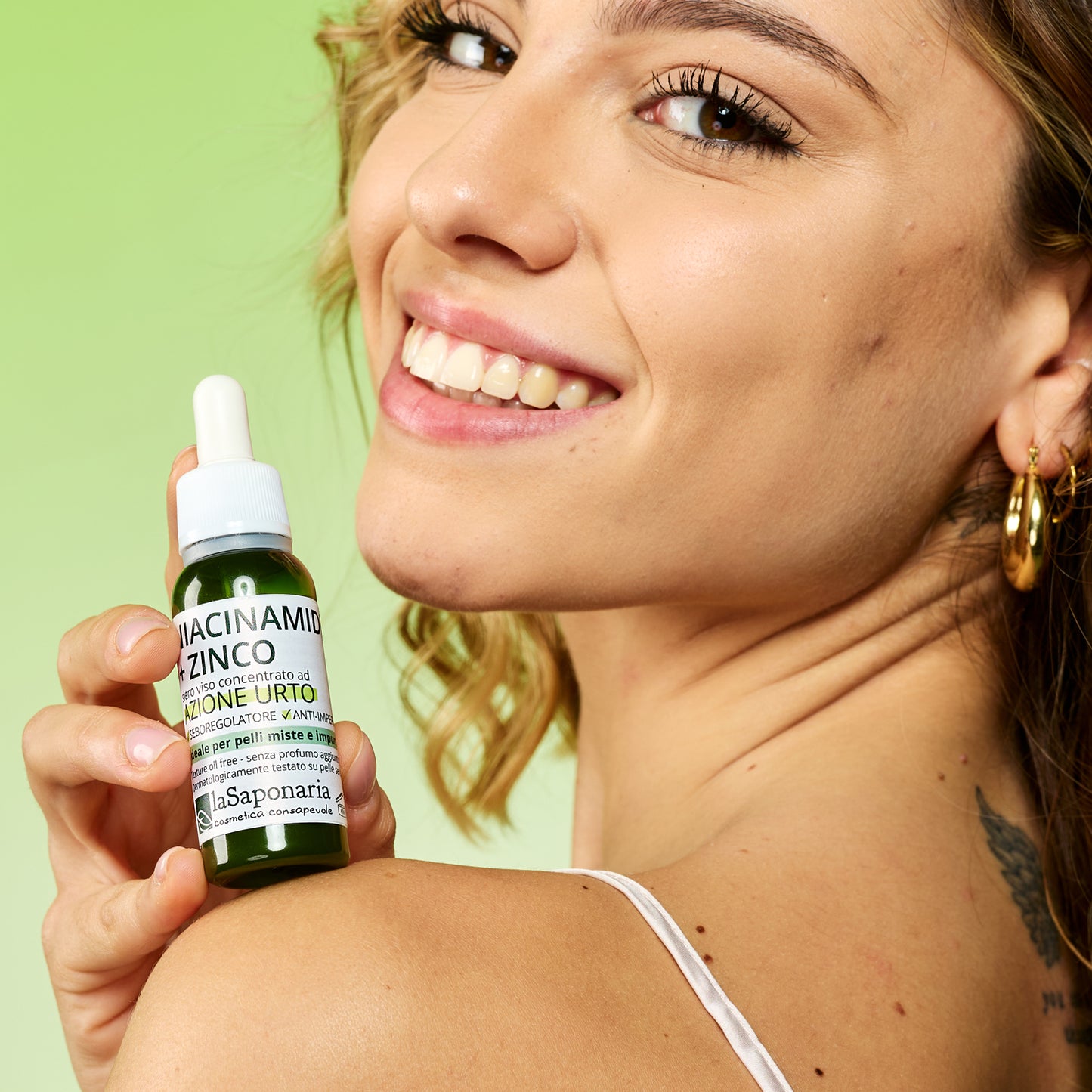 Vitamina C Stabile - Siero viso Vitamina C illuminante e antimacchia Attivo puro