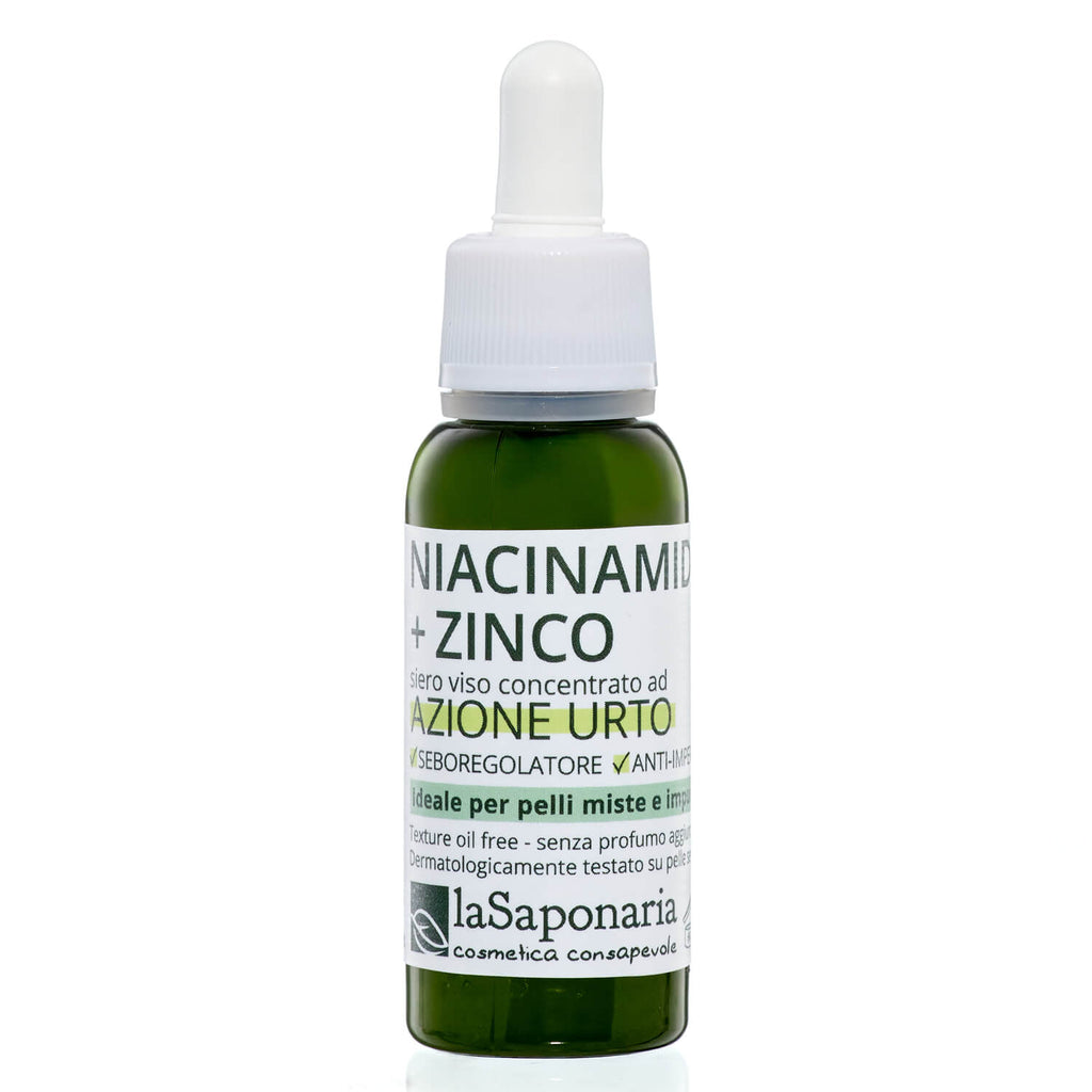 Niacinamide + Zinc - Sérum visage à action sébo-équilibrante et anti-imperfections 