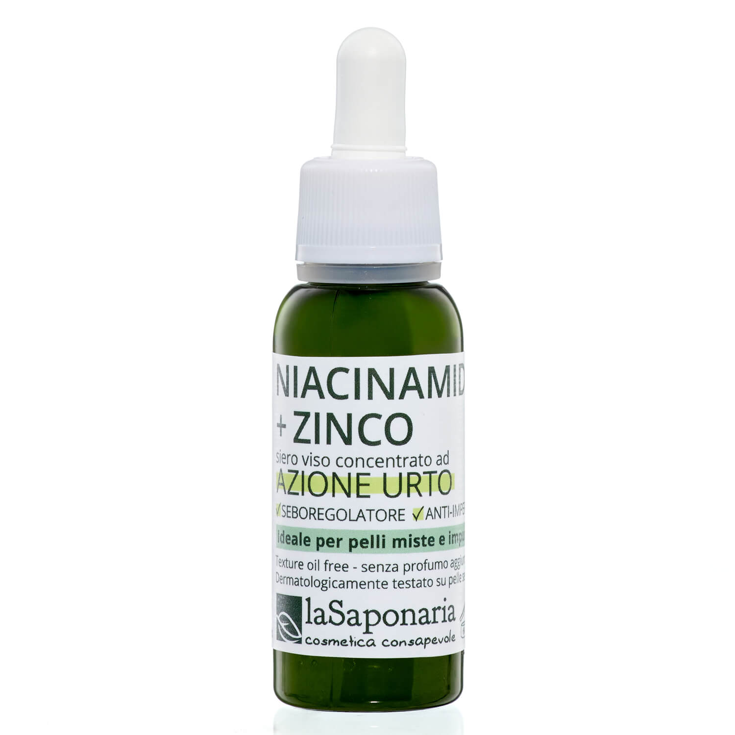 Niacinamide + Zinco – Siero Viso Sebo-Regolatore & Anti-Imperfezioni