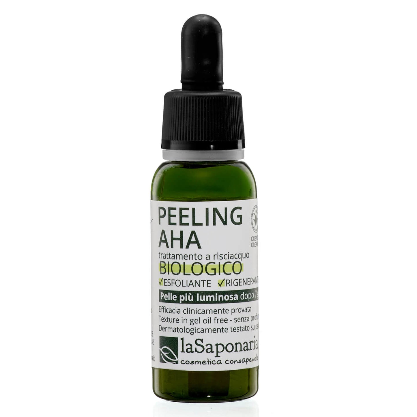 Peeling AHA biologico - Trattamento biologico a risciacquo esfoliante e rigenerante Attivo Puro