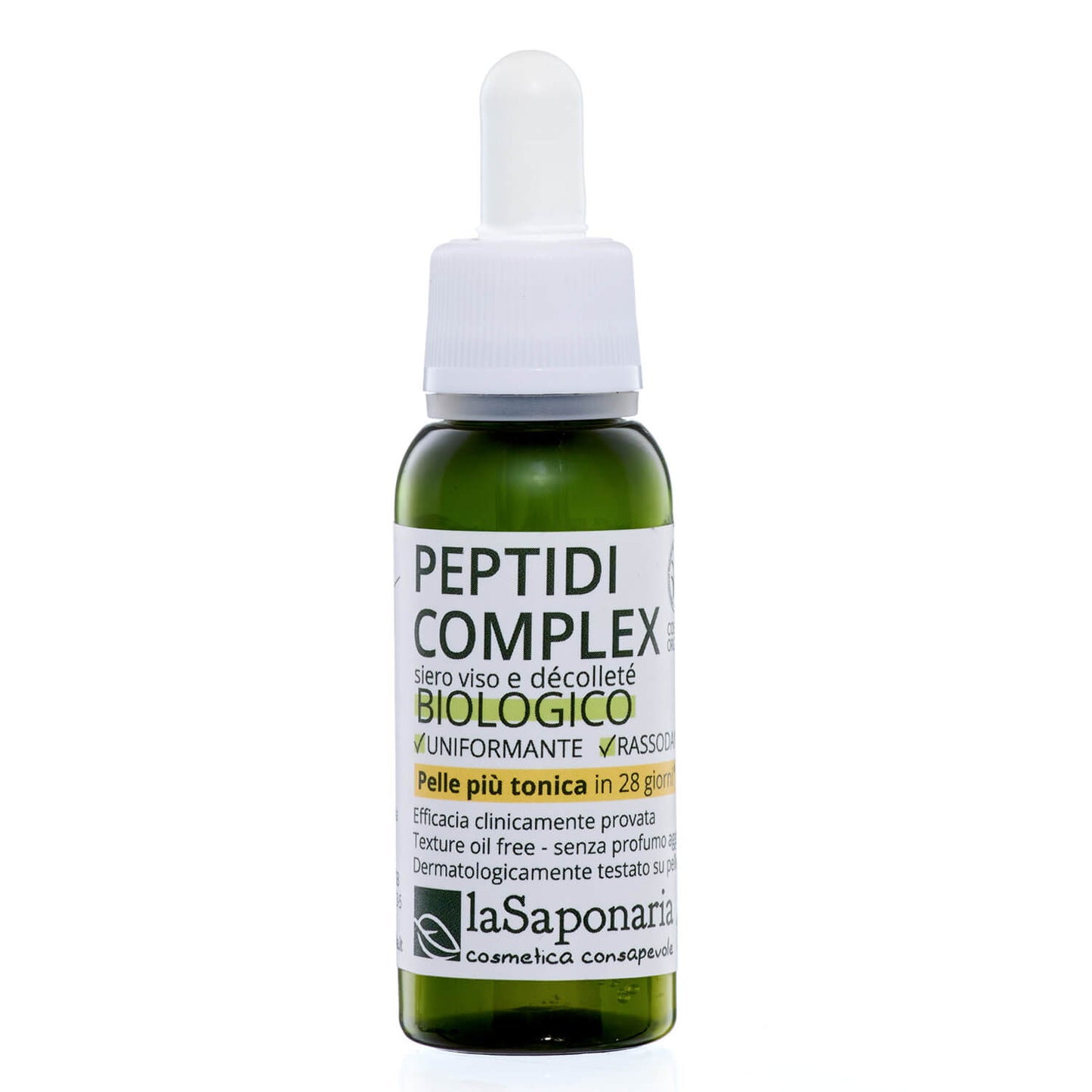 Peptidi Complex - Siero viso ad azione rassodante + tonificante + lift Attivo puro