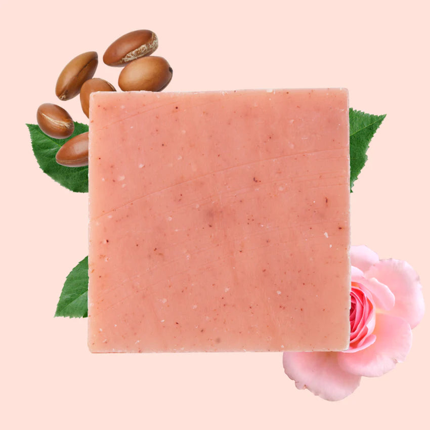 Savon Bio Argan et Rose 