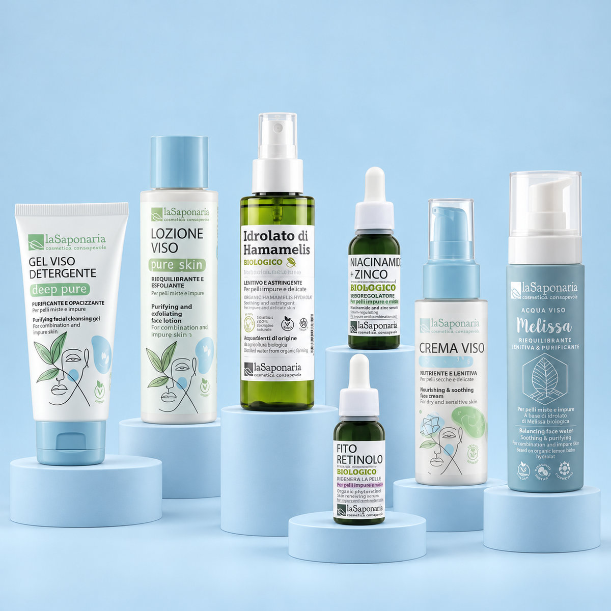 Routine viso completa pori dilatati