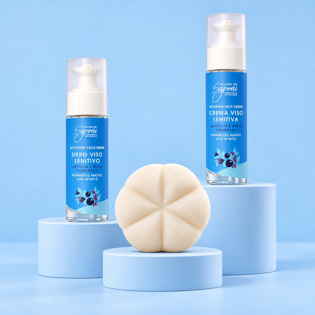 Routine viso essenziale idratante e lenitiva
