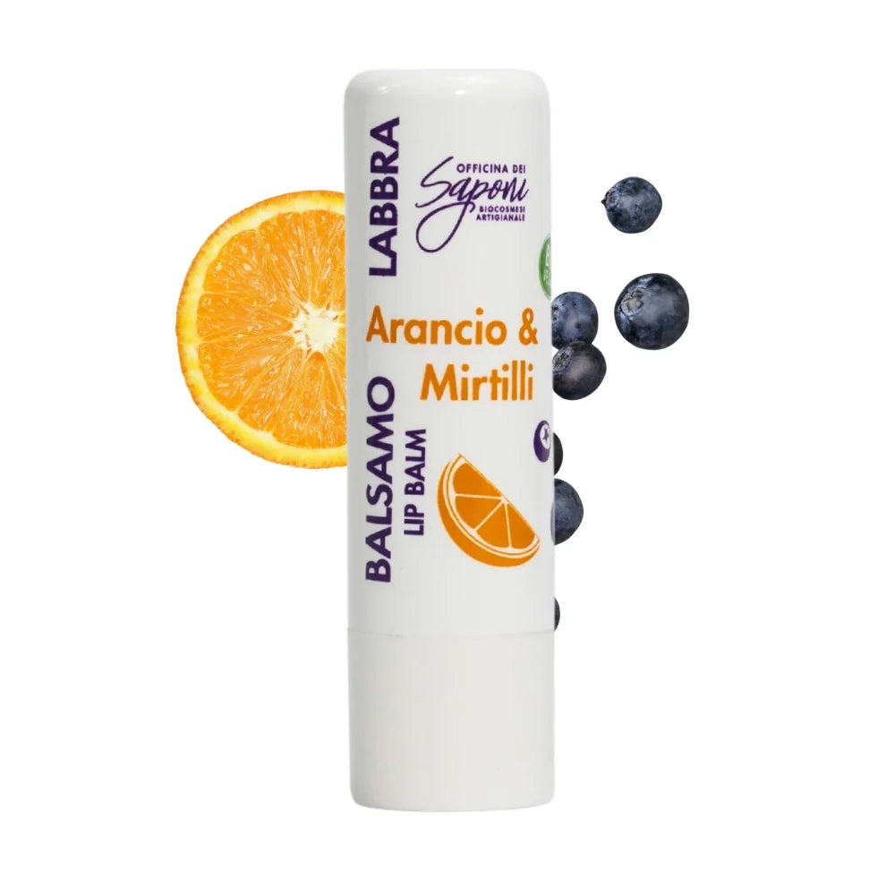 Baume à Lèvres Orange et Myrtille 