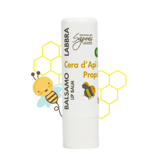 Balsamo Labbra Cera d'Api e Propoli