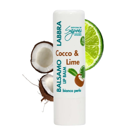 Balsamo Labbra Cocco e Lime