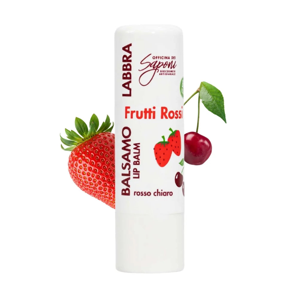 Balsamo Labbra Frutti Rossi