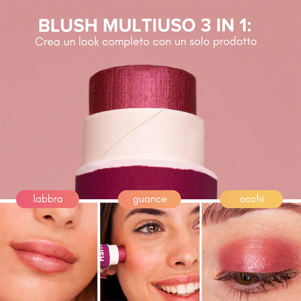 Enooso | Blush Labbra e Guance - Red Wine