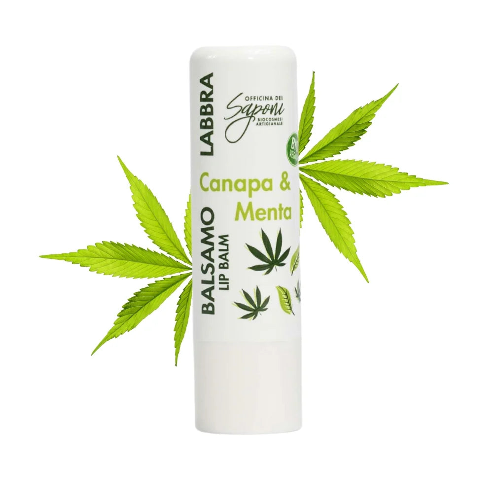 Balsamo Labbra Canapa e Menta