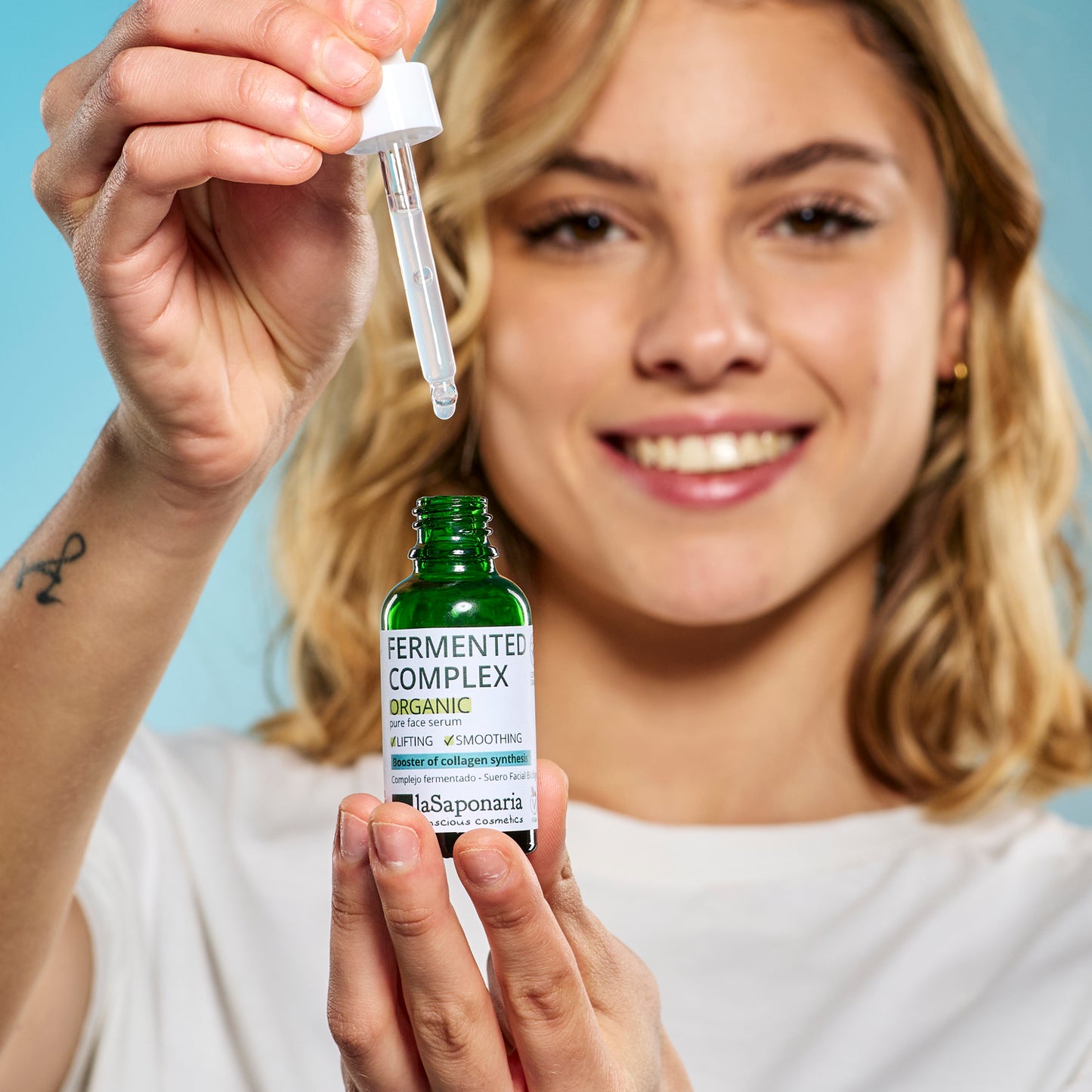 Fermentati Complex - Siero viso concentrato biologico liftante e levigante Attivo Puro