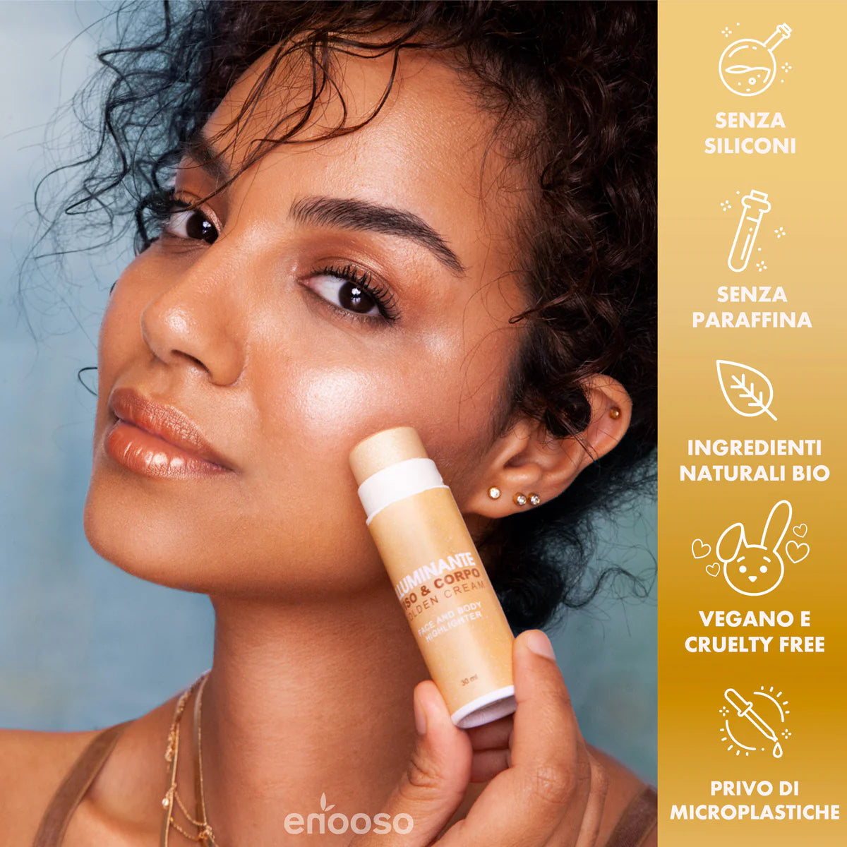 Enooso | Illuminante in Stick - Golden Cream
