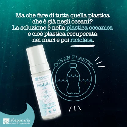 Mousse detergente viso Mirtilla