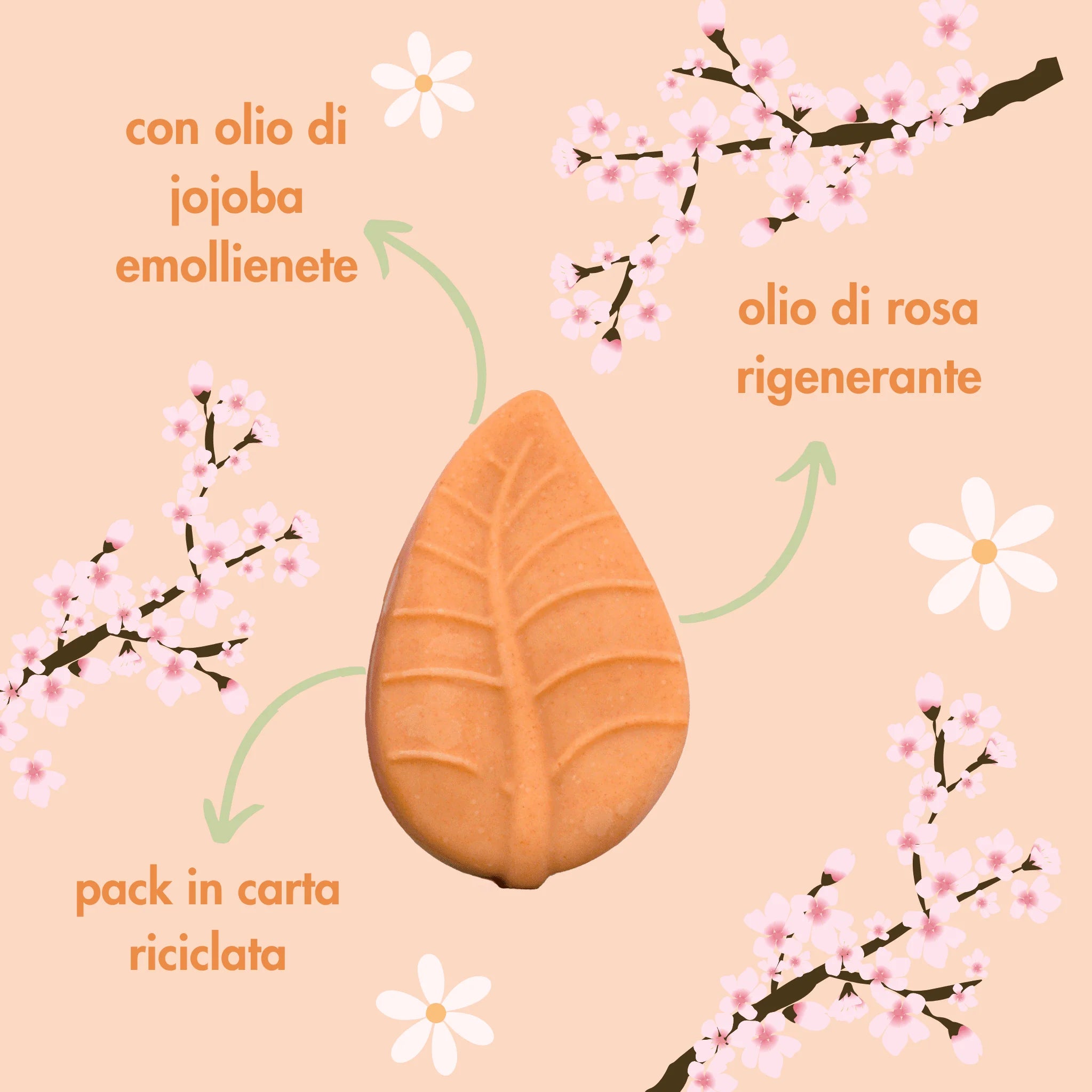 Crème corps solide Fleurs de Printemps